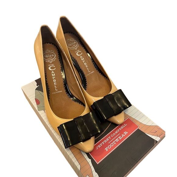 Jeffrey Campbell Shoes - JEFFREY CAMPBELL Situation Bow Kitten Heels Size 9M NIB